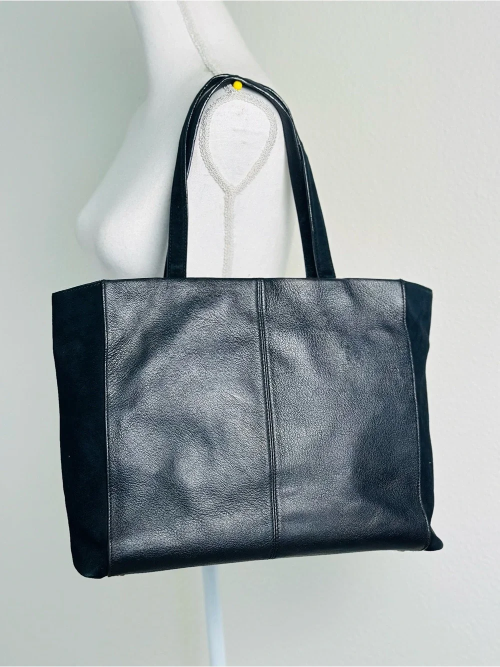 Kate Spade Hunts Place Roselyn Leather and Suede Tote Bag